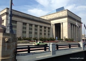 30th Street Station no centro da Filadélfia, Pensilvânia.