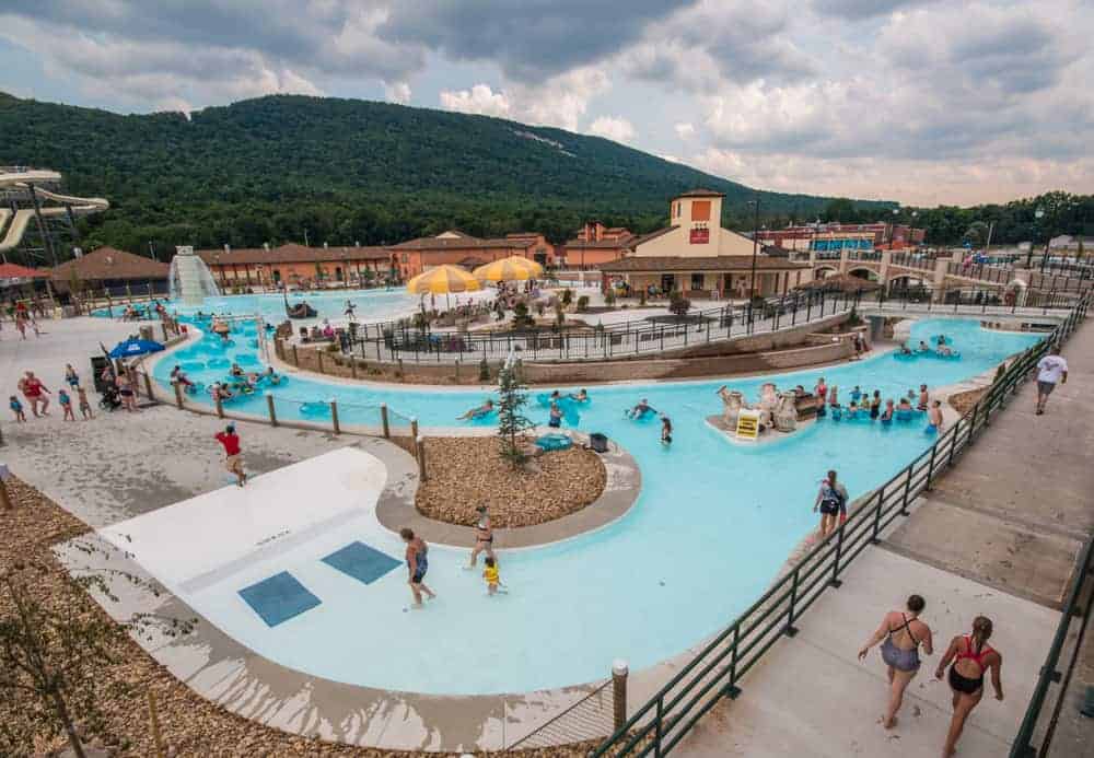 The new water park at DelGrosso's Amusement Park in Altoona, Pennsylvania.