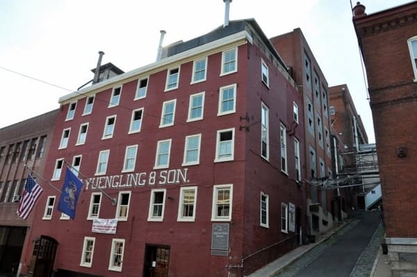 Yuengling Brewery in Pottsville, Pennsylvania: America's Oldest Brewery.