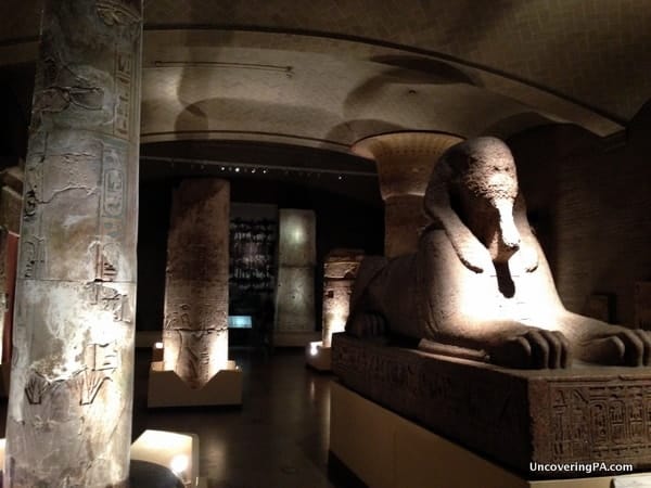 The Sphinx at the Penn Museum in Philadelphia.