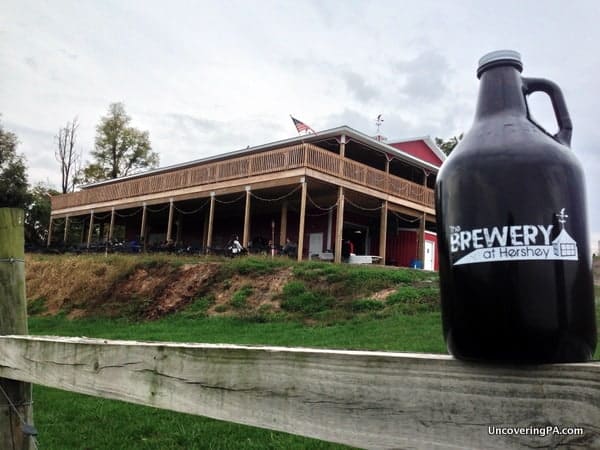 Visit the Brewery at Hershey or the Vineyard at Hershey in Middletown, Pennsylvania.