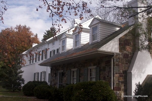 The Eisenhower Homestead in Gettysburg, Pennsylvania.