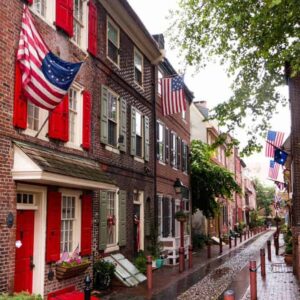 The history of Elfreth's Alley in Philadelphia, PA