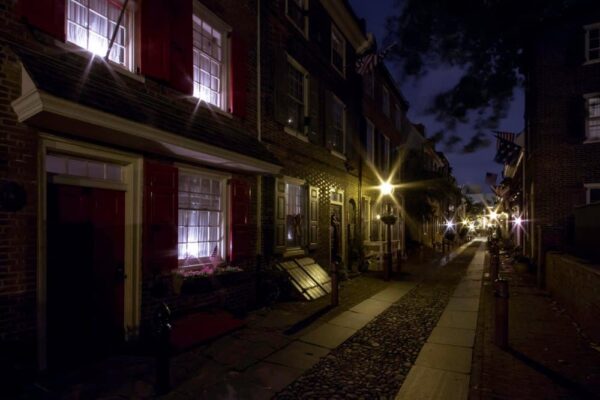 Elfreth's Alley in Philly