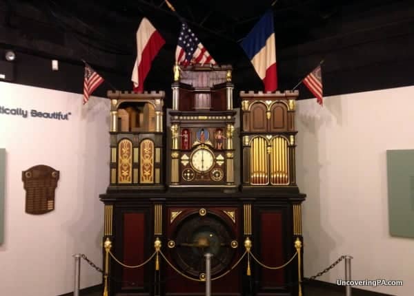 The beautiful Engle Clock is the centerpiece of the fantastic National Watch and Clock Museum.