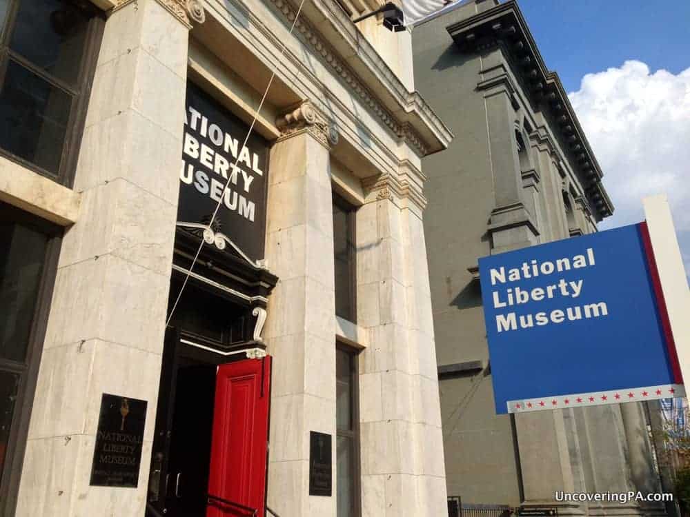 Visiting the National Liberty Museum in Philadelphia, Pennsylvania.