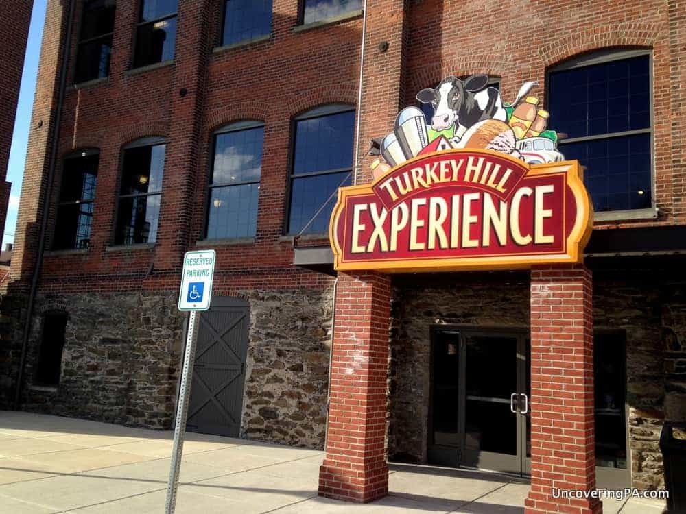 Visiting the Turkey Hill Experience in Columbia, Pennsylvania.