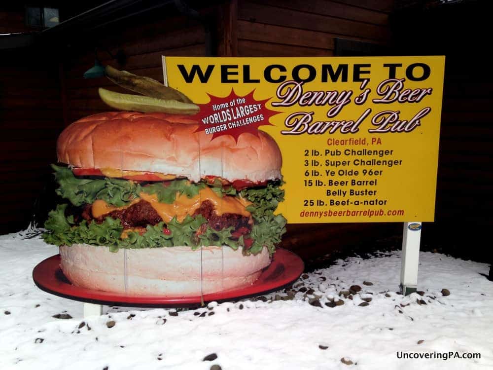 Menu - Denny's Beer Barrel Pub - Burgers & More Clearfield PA