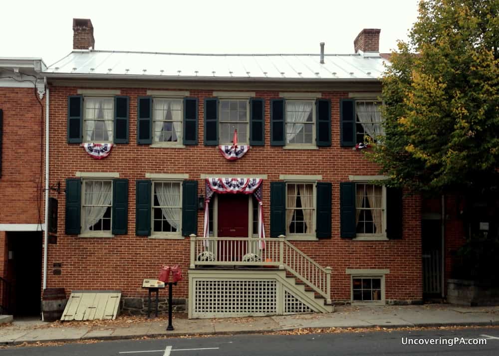 The Shriver House in Gettysburg, Pennsylvania