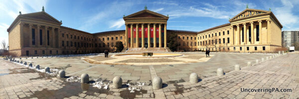 A Non Art Lover S Honest Thoughts On Visiting The Philadelphia Museum   Philly Art Museum Panoramic 600x199 