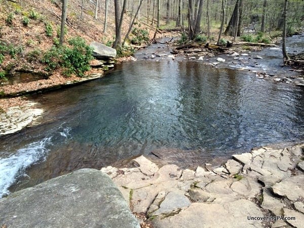Blue Hole in Forbes State Forest, Somerset County, PA