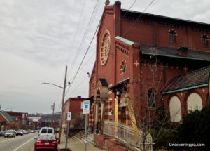 Visiting Church Brew Works in Pittsburgh, Pennsylvania.