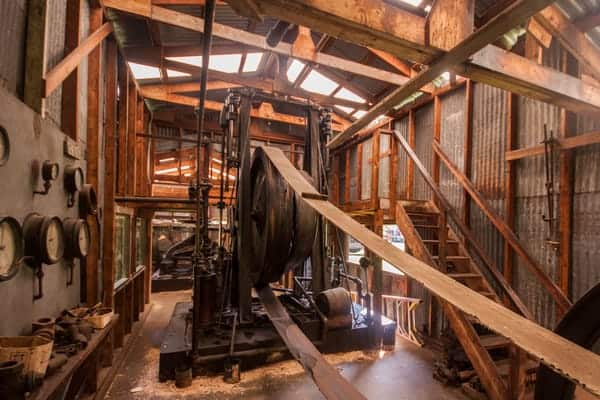 Oil Equipment at the Drake Well Museum in Titusville, PA