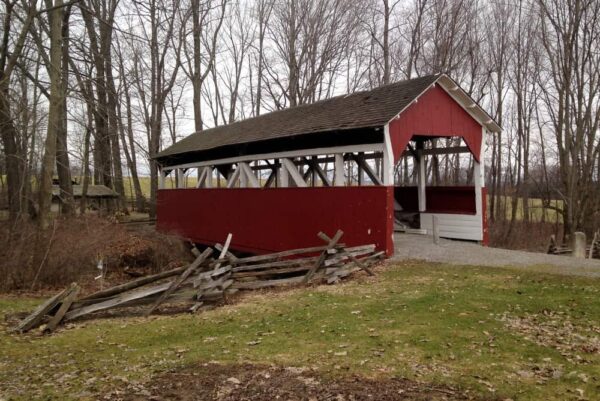 Walters Mill Covered Bridge at the Somerset Historical Center in PA