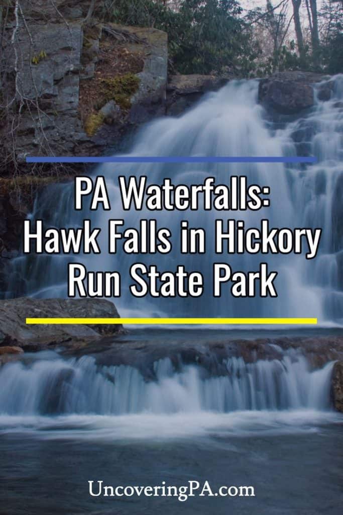 Pennsylvania Waterfalls Hiking to Hawk Falls in Hickory Run State Park
