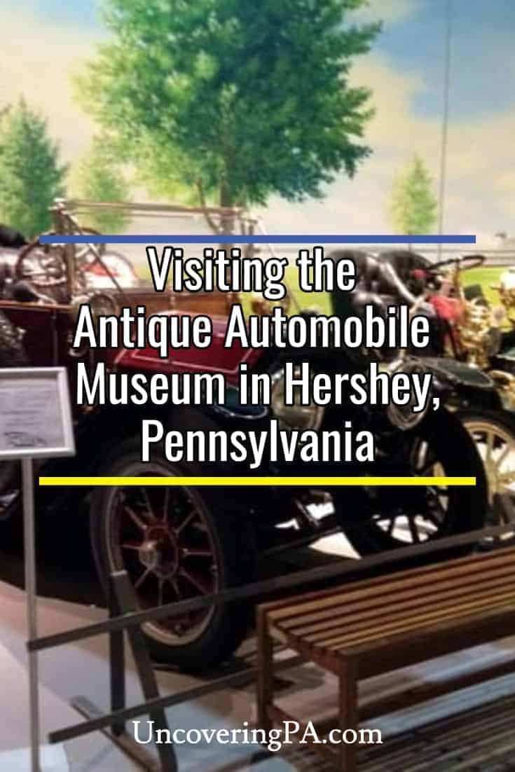 Revving My Engine at the Antique Automobile Museum in Hershey