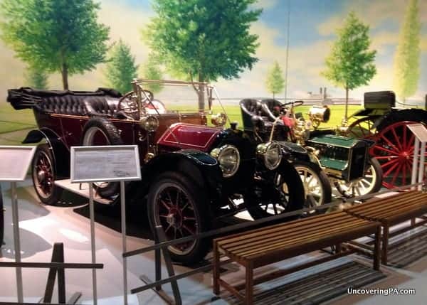 Antique Cars on display at the AACA Museum in Hershey.