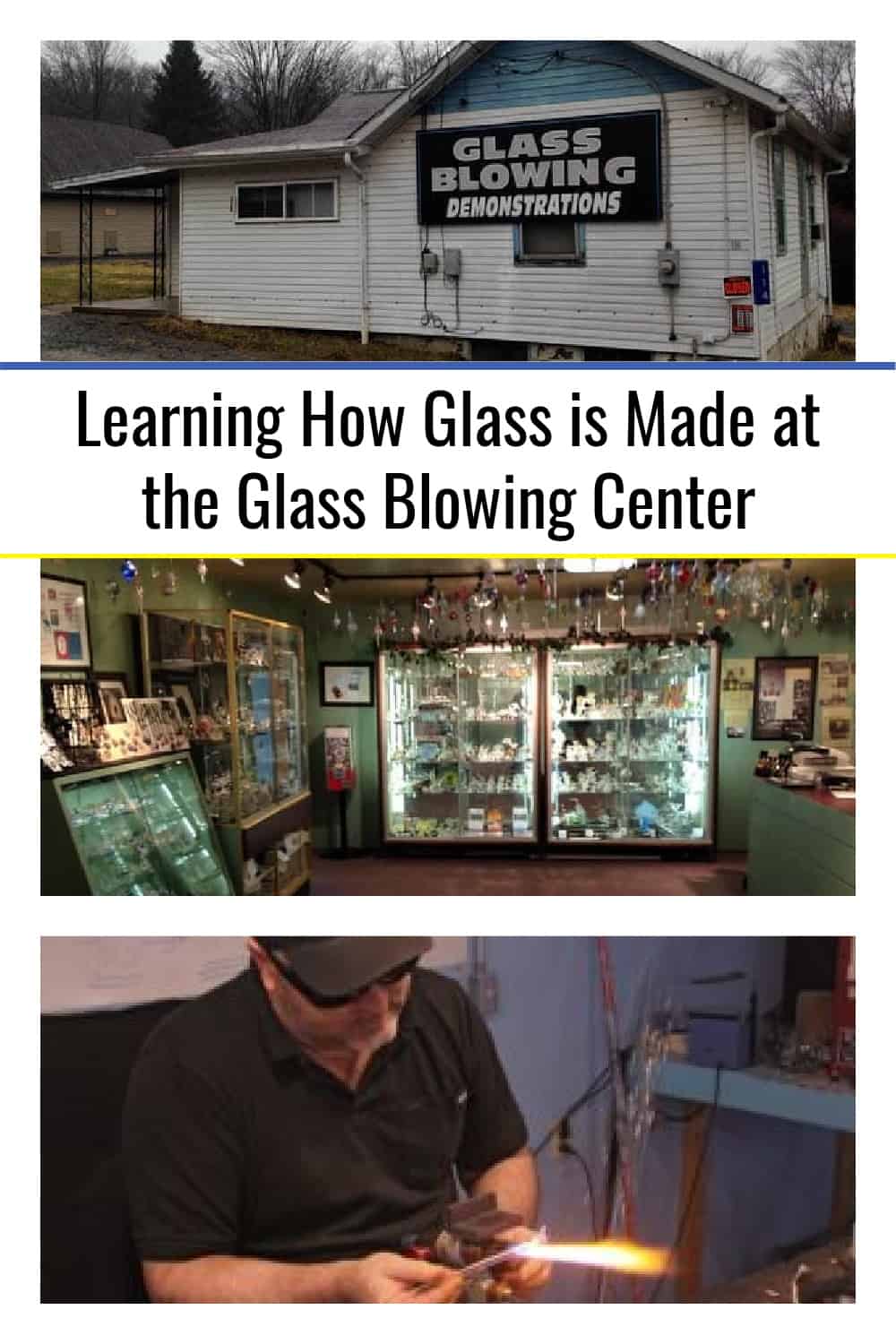 Learning How Glass is Made at the Glass Blowing Center Uncovering PA