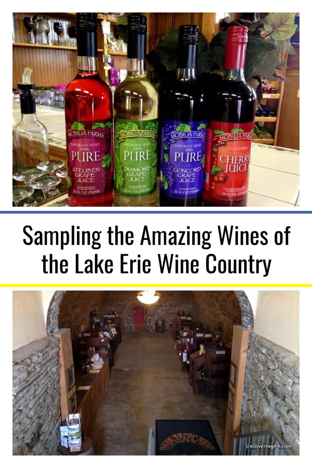 Sampling the Amazing Wines of the Lake Erie Wine Country Uncovering PA
