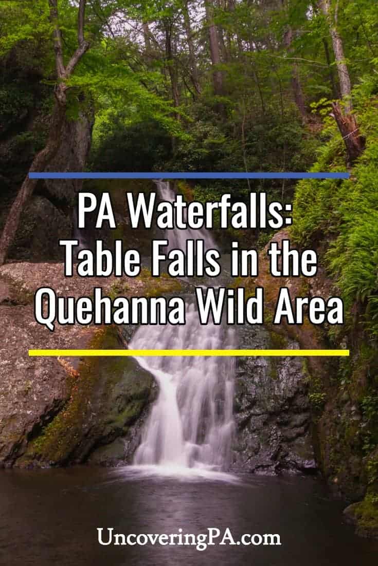 Pennsylvania Waterfalls: Finding Table Falls in the Quehanna Wild Area