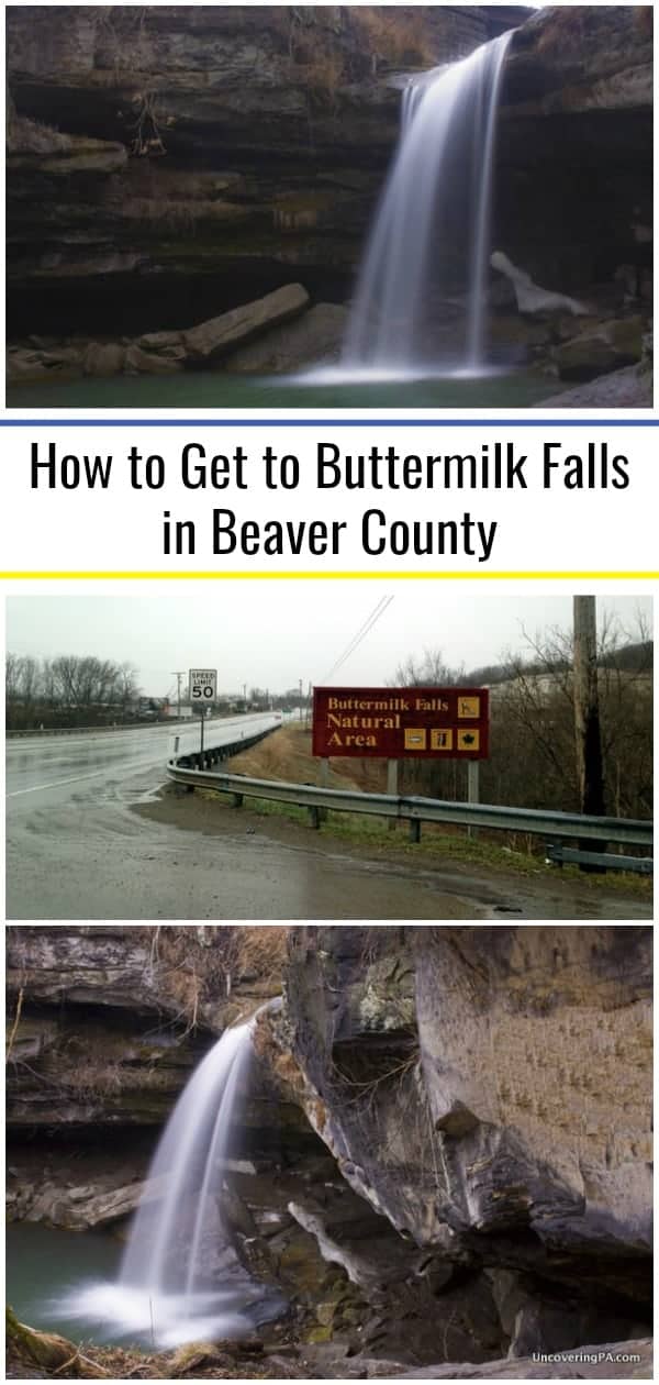 How to Get to Buttermilk Falls in Beaver County UncoveringPA