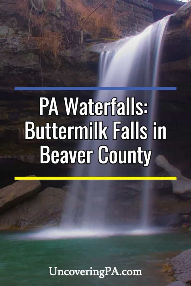 How to Get to Buttermilk Falls in Beaver County UncoveringPA