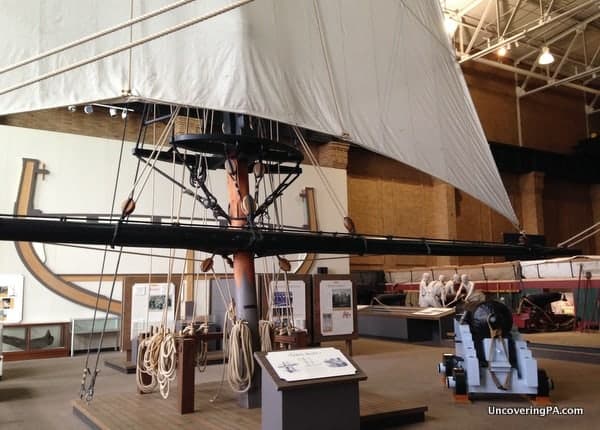 The interactive USS Lawrence in the Erie Maritime Museum in Erie PA