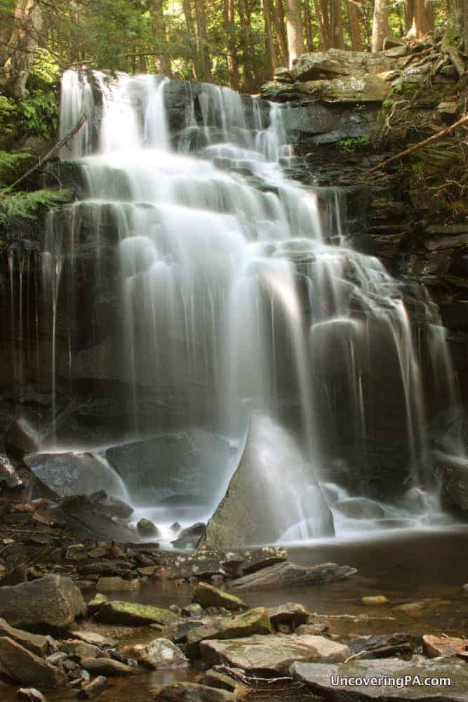 Dutchman Falls along the Loyalsock Trail, Pennsylvania.