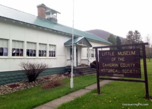 Visiting The Little Museum in Cameron County, Pennsylvania.