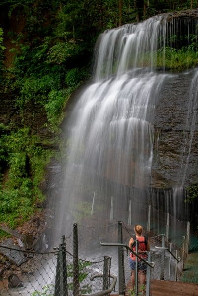 Buttermilk Falls in Indiana County, Pennsylvania