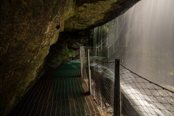 Waterfalls you can go behind in Pennsylvania: Buttermilk Falls