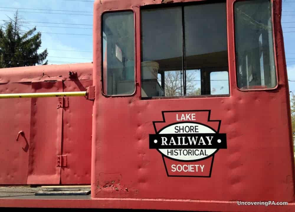 Visiting the Lake Shore Railway Museum in North East, Pennsylvania.