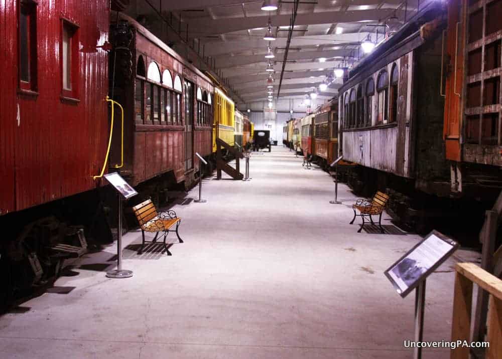 Visiting the Pennsylvania Trolley Museum in Washington, PA