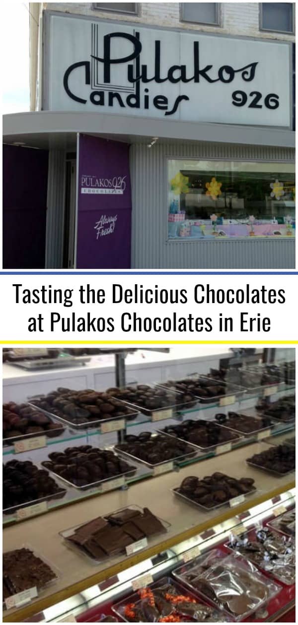 Tasting the Delicious Chocolates at Pulakos Chocolates in Erie
