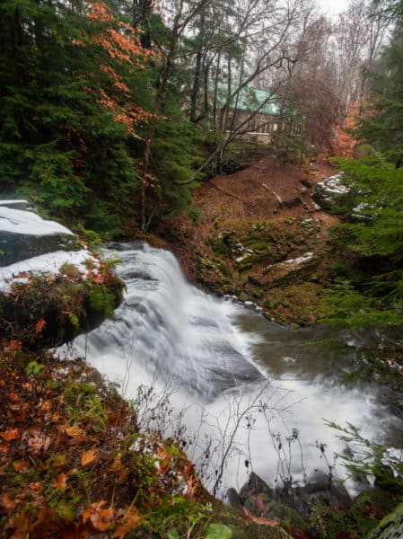 Springfield Falls in Mercer County, PA