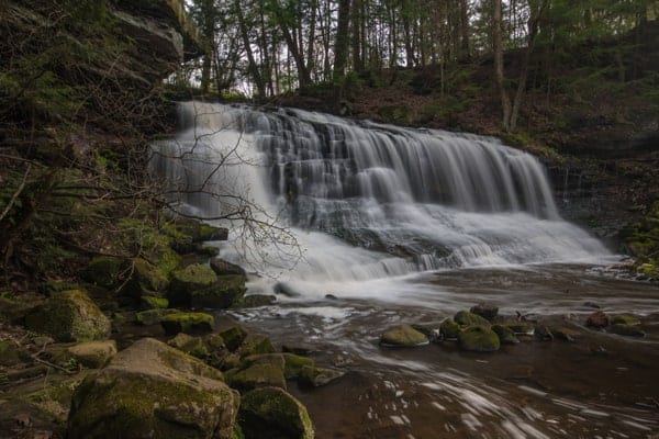 Springfield Falls is a waterfall near Pittsburgh, PA