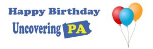 Happy birthday, UncoveringPA!