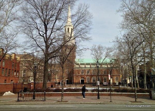 The historic Christ Church in Philadelphia.