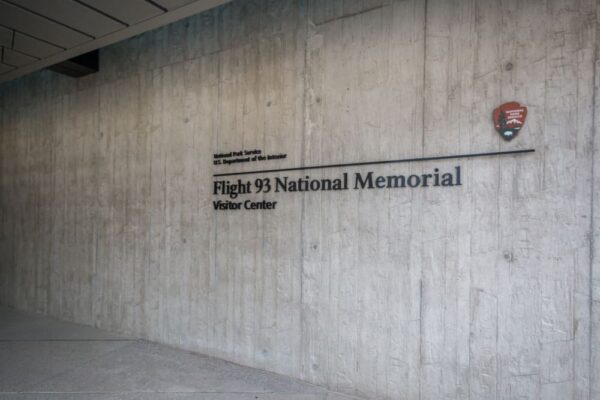 Visitor center at the Flight 93 National Memorial