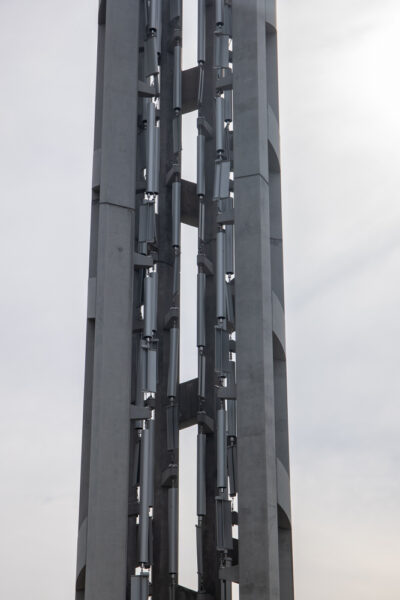Chimes in the Tower of Voices at the Flight 93 National Memorial