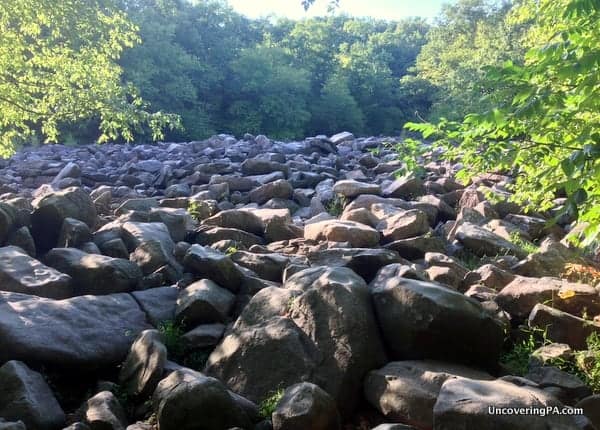 Seven Natural Wonders of Pennsylvania - Ringing Rocks County Park