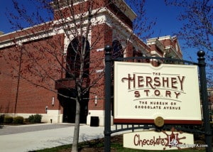 Visiting The Hershey Story in Hershey, Pennsylvania.