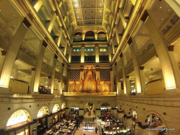 Pennsylvania Bucket List: Wanamaker Organ concerts