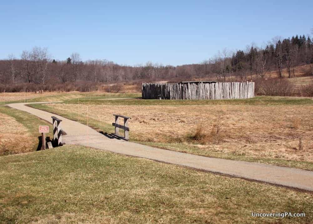 Visiting Fort Necessity National Battlefield in the Laurel Highlands of Pennsylvania.