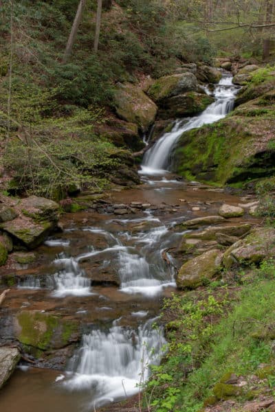 Mill Creek Falls in York County Pennsylvania