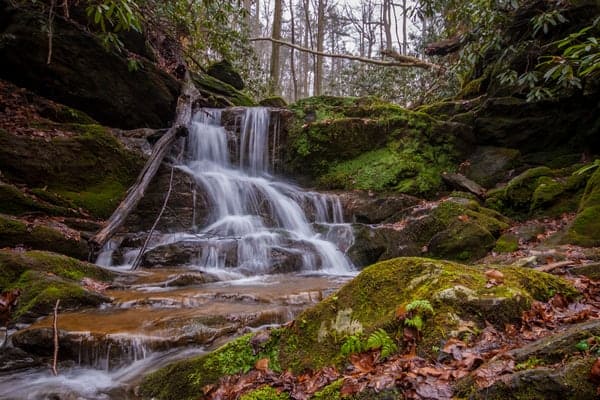 Mill Creek Falls in York County, PA