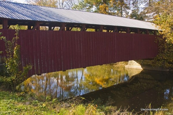 Beavertown Covered Bridge in Snyder County, Pennsylvania.