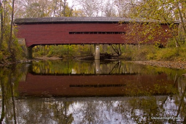 Another view of Sheeder-Hall Covered Bridge.