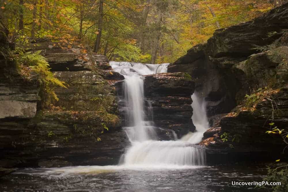 Murray Reynolds Falls in Ricketts Glen State Park.