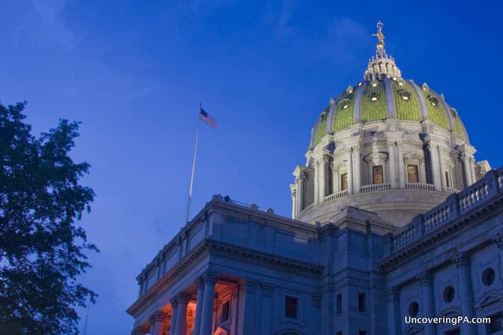 Touring the PA State Capitol in Harrisburg